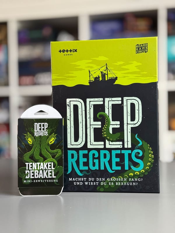 Deep Regrets – Horror-Fischerei zwischen Wahnsinn, Würfeln und Wertungen